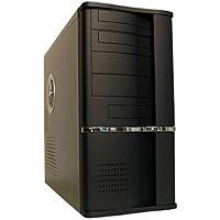 Lautsprecher: LC Power Pro-907B (Airduct) PC Geh�use MidiTower 4 x 5.25 Schwarz