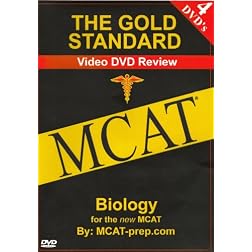 The Gold Standard Video MCAT Science Review on 4 DVDs: Biology