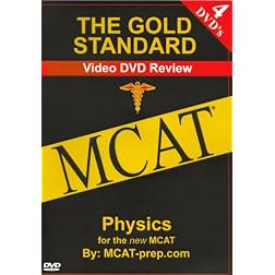 The Gold Standard Video MCAT Science Review on 4 DVDs: Physics