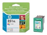 Heimkinosysteme: HP 351 Tinte XL farbig Vivera OfficeJet J5780 J5785
