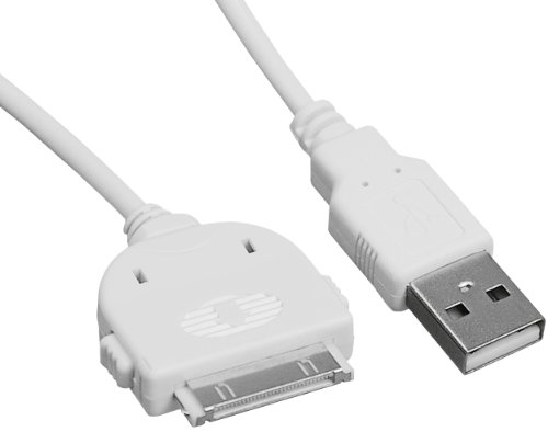 Audio und Video: USB Datenkabel / Syncronisationskabel fuer Mini | Nano | Video, um Daten zwischen PC und MP3 Player auszutauschen!
