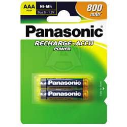 Projektoren: Panasonic Akku Micro/AAA 750mAh 2er Blister