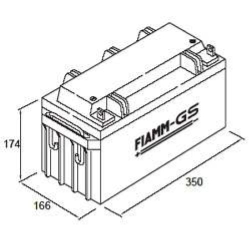 Festnetztelefone: Fiamm FG27004, 70Ah