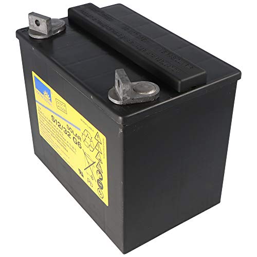 Festplatten: Sonnenschein Solar S12/32G6 Blei Akku, Anschluss M6