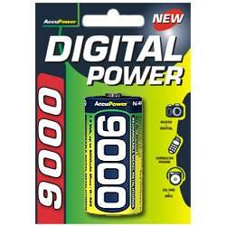 Elektronik und Foto: AccuPower AP9000-1, NiMH Akku Mono/D 9000mAh