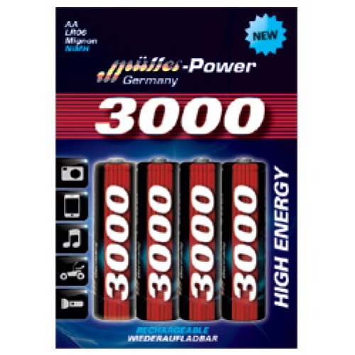 Elektronik Und Foto: Akku NiMH Mignon/AA/LR6 HR-3U 2800mAh Spar-Angebot