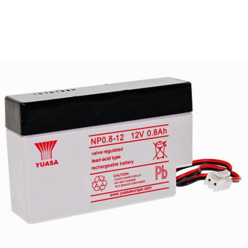 Rohlinge: YUASA NP08-12 Akku Blei PB 12 Volt 800mAh