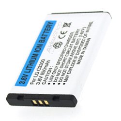 Lautsprecher: LG C3300, C3310, C3320 Ersatzakku, 650mAh
