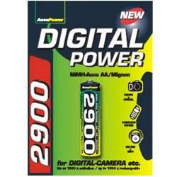 Elektronik Und Foto: AccuPower 2900mAh Akku, AP2900-1, HR-3U, LR6