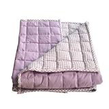 Tadpoles Basics Crib Coverlet - Lavender