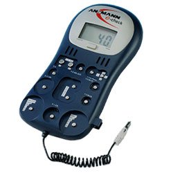 Elektronik Und Foto: Ansmann Energy Check LCD, Batterie- und Akkutester mit LCD Anzei
