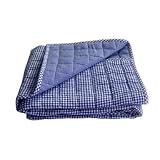 Tadpoles Basics Crib Coverlet - Navy
