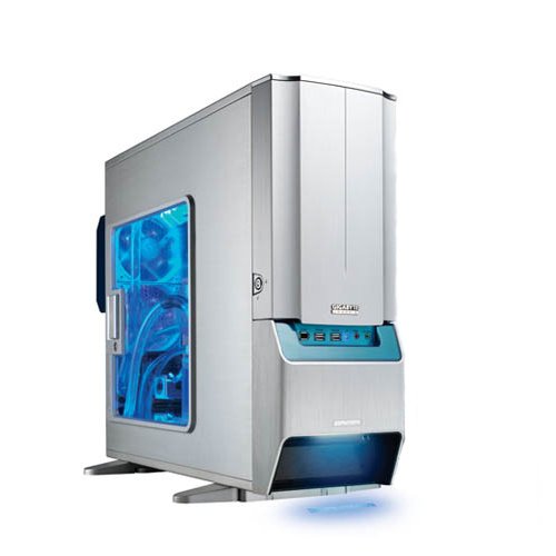 Handys ohne Vertrag: Gigabyte 3D AURORA Silber PC Geh�use Bigtower 5 x 5.25 Silber