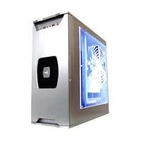 Elektronik und Foto: AeroCool ZeroDegree Silber mit Fenster PC Geh�use MidiTower 10 x 5.25 Silber