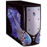 Telekommunikation: Jet Computer Vampyre PC Geh�use MidiTower 4 x 5.25 Schwarz/Silber