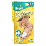 Pampers Swaddlers Diapers Sesame Street Size 1 8 - 14 lbs Jumbo Pack 06391 - 44 diapers / pack 4packs
