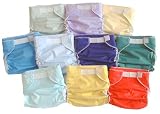12 Baby Love All-in-One Cloth Diapers