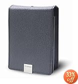 Canon PSC-1000 Deluxe Grey Leather Case for the Canon SD1000, SD1100IS, SD770IS nad SD1200IS Digital Cameras