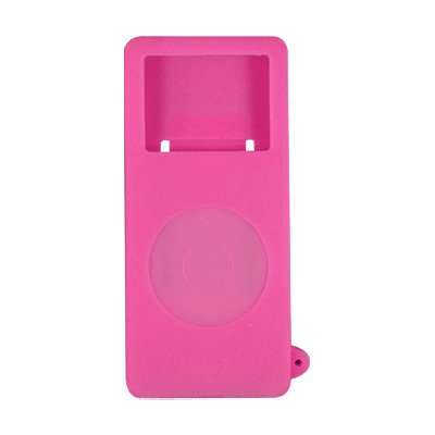 Festplatten: Silikon Case fuer Nano in pink, dehnbare Tasche / Huelle fuer Ihren MP3 Player!