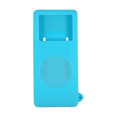 Festplatten: Silikon Case fuer Nano in blau, dehnbare Tasche / Huelle fuer Ihren MP3 Player!