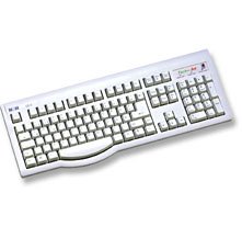 Kompaktanlagen: KB 01 Keyboard weiss/grau