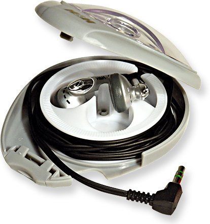 Festplatten: Stereo Ohrh�rer inkl. Aufrollbox MH 10