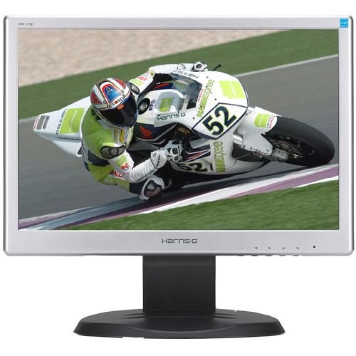 Heimkinosysteme: HANNspree HW173DB Monitor LCD-TFT 17.0' 1440 x 900 Silber/Schwarz