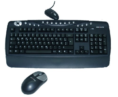 TV Ger&auml;te: Typhoon 40355 Easylite Wireless Desktop Tastatur