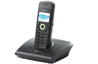 Digitalkameras: DUALphone 3058 Drahtloses DECT Telefon f�r Skype und den normalen Telefonanschlus