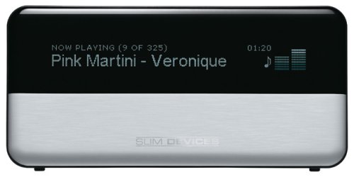Festplatten: Slim Devices Squeezebox Media Streaming Client - ein sehr hochwertiges Netzwerk-Audio-Wiedergabeger�t, schwarz