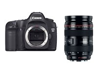 Camcorder: Canon EOS 5D Professional Standard Zoom Kit D-SLR inkl. EF 24-70mm f/2,8 L USM
