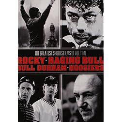 Sports Giftset  (Bull Durham / Hoosiers / Raging Bull / Rocky )