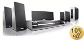 Philips HTS 3154 / 12 Heimkino-System (DivX-zertifiziert) schwarz/silber