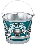 Philadelphia Eagles Metal 5 Quart Pail. Brand New Quality Product