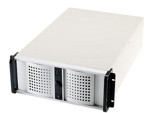 Festnetztelefone: Fantec Geh�use 8x5,25" ATX Aluminium silber
