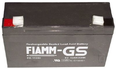 Festnetztelefone: Fiamm FG11202 Blei Akku, 12Ah