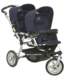Jane Powertrain Double Stroller-Navy
