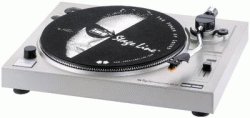 Festplatten: Stereo-HiFi-Plattenspieler mit integriertem Phono-Vorverst�rker