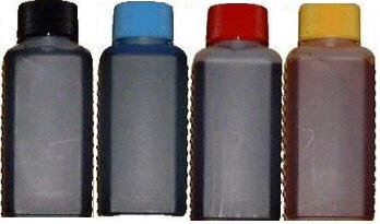 Festplatten: Spar-Set 400 ml Nachf�lltinte (100ml schwarz, 100ml cyan, 100ml magenta, 100ml