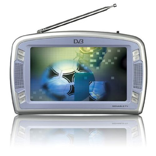 Verst&auml;rker und Receiver: Vaova PTV 72 7 Zoll / 18 cm 16:9 Tragbarer LCD-Fernseher mit DVB-T Tuner silber