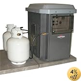 Briggs & Stratton 40248 7,000 Watt PowerNow Dual Mode Air Cooled Home Standby Generator