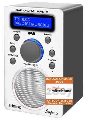 Digitalkameras: DAB Digital Radio Sinfonie - Farbe wei�
