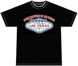 What Happens in Las Vegas Stays Adult T-shirt, 3XL, Royal Blue