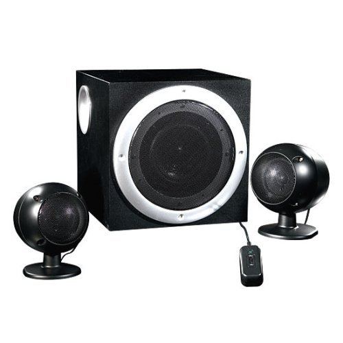 TV Ger&auml;te: Tchibo Universal-Boxen-Set 2.1 mit Subwoofer