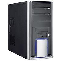 Telekommunikation: Jet Computer GEH-SKE928.B PC Geh�use MidiTower 4x5.25 Schwarz