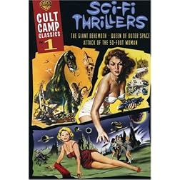 Cult Camp Classics 1 - Sci-Fi Thrillers (Attack of the 50 Ft. Woman 1958 / Giant Behemoth / Queen of Outer Space)