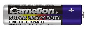 Camcorder: Camelion MIGNON R6P UM3 1,5V AA SUPER HEAVY DUTY 4er Blister