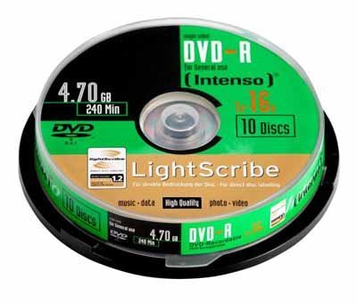 Digitalkameras: DVD-R4,7GBLight.10erSP16x