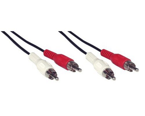 Zubeh&ouml;r: 10m Stereo Chinch Cinch Cynch Anschlusskabel Anschluss Kabel 2x Stecker auf 2x Stecker 10,0m 10.0m 10,0 10.0 m