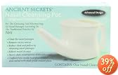 Ancient Secrets Ceramic Nasal Cleansing Pot, 1 Neti Pot